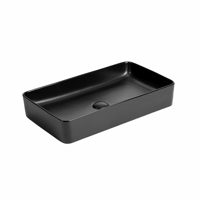 Lavabo nadgradni MINOTTI 605x335  mat crni