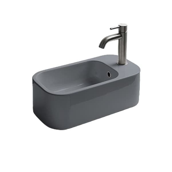 Lavabo nadgradni AXA COSA 480x250 mini sivi 8610309