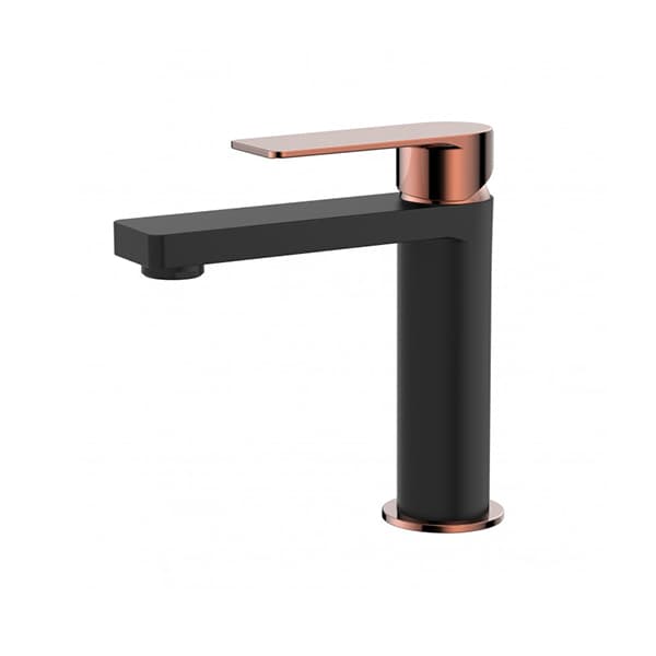 Baterija za lavabo COPEN NOOK mat crna / rose gold