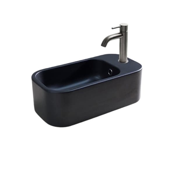 Lavabo nadgradni AXA COSA 480x250 mini crni 8610307