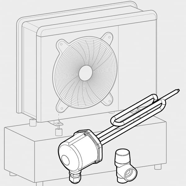 Integrativni grejni element 2kW za CKZ HH ARISTON