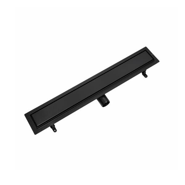 Tuš kanalica inox VOGI 600mm DUO BLACK set