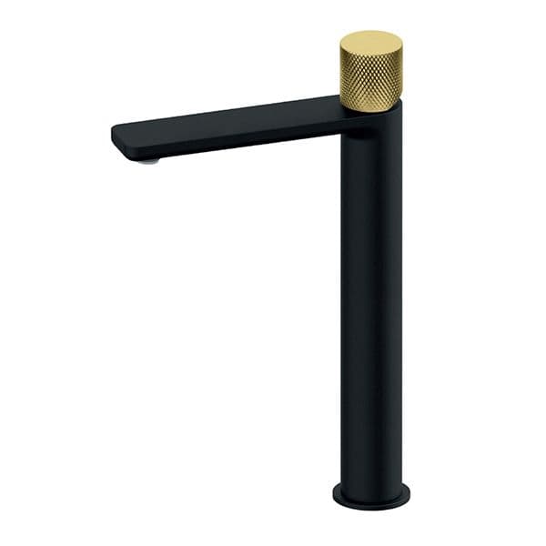 Baterija za lavabo L hladna voda ROSAN S2 BLACK GOLD 254109BG