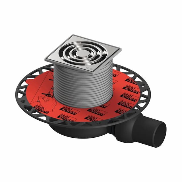 Slivnik suvi TECE rešetka inox suvi 3601102
