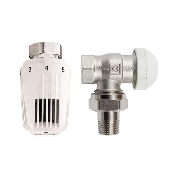 Termo set 1/2" ek HERZ (ventil + termo glava)