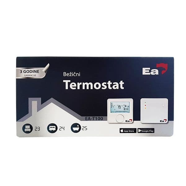 Termostat bežični sobni programski EA-T100