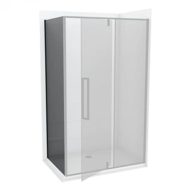 Bočno staklo COPEN ABSOLUT BLACK 800x2000 dark staklo 6mm crni mat ram