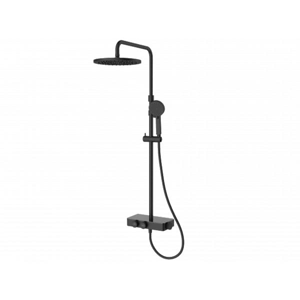 Termostatska baterija COPEN CoolTouch P sa usponskim tušem matt black