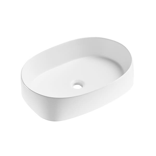Lavabo nadgradni COPEN 560x390x140 beli mat