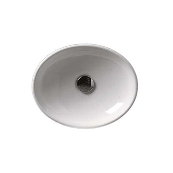 Lavabo nadgradni AXA H10 400x320 ovalni 8208001
