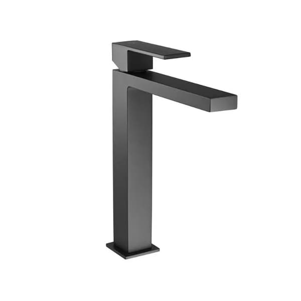 Baterija za lavabo HERZ SQ visoka crna 00058B