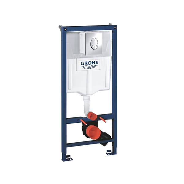 Ugradni vodokotlić GROHE RAPID SL 3/1 + tipka hrom 38721001