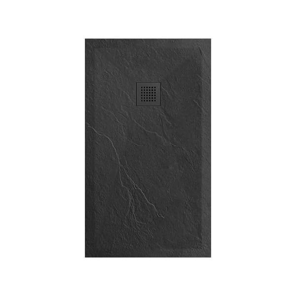 Tuš kadica COPEN SLATE BLACK 1200x900x25 sa S/S black rešetkom