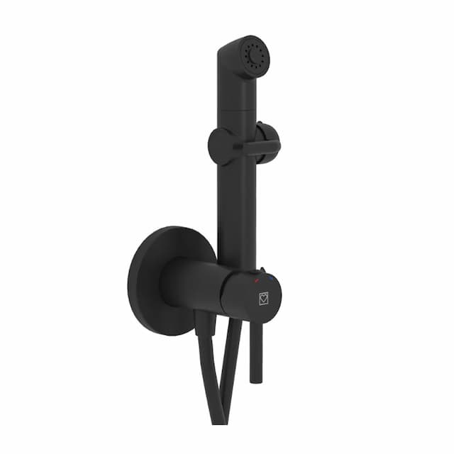 Higijenski tuš HERZ FRESH set crni 00359B