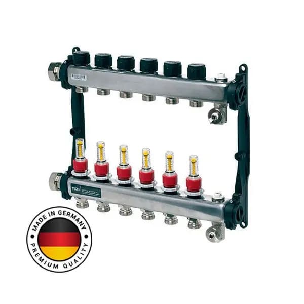 Razdelnik sa meračima protoka 1"-7 TECEfloor object