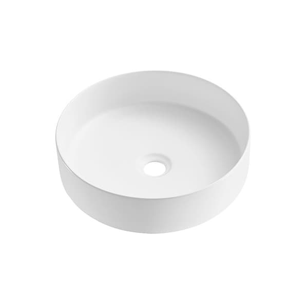 Lavabo nadgradni COPEN 410x410x120 beli mat