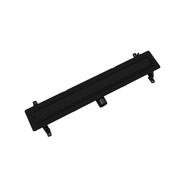 Tuš kanalica VOGI 500mm ABS DUO BLACK set