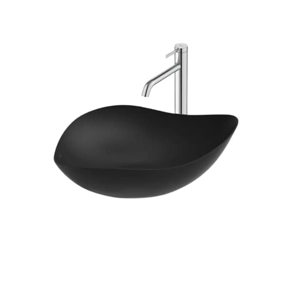 Lavabo nadgradni ROCA RUY OHTAKE 540x375 crni mat