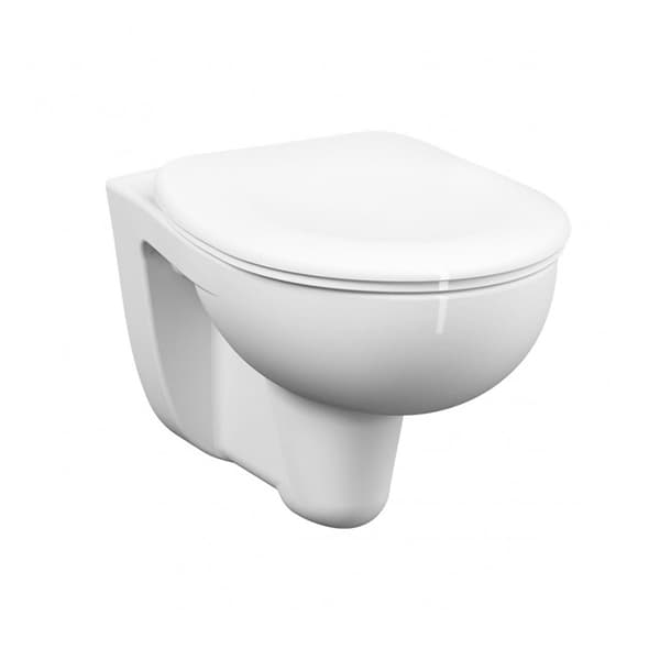 Wc šolja VITRA S20 ROUND konzolna bela 53,5 cm + daska VITRA S20 ROUND metalne šarke