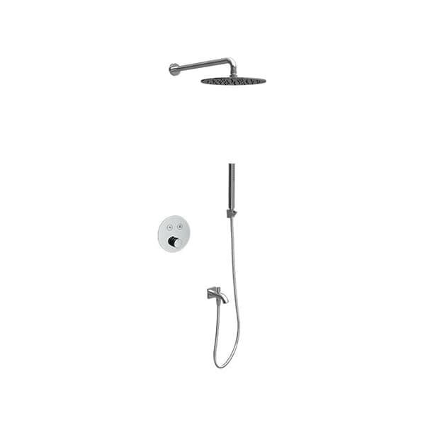 Termostatski set COPEN round hrom 2