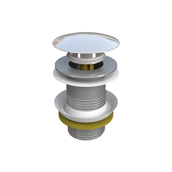 Odlivni ventil za sifon 5/4" 65 mm BONOMINI klik-klak bez preliva za tanki lavabo 0961OT54S7