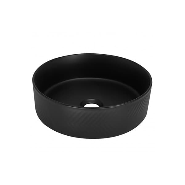 Lavabo nadgradni MINOTTI 360x360x120 mat crni