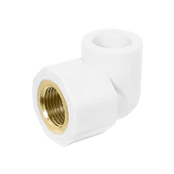 PPR koleno 20-1/2" UN WAVIN belo