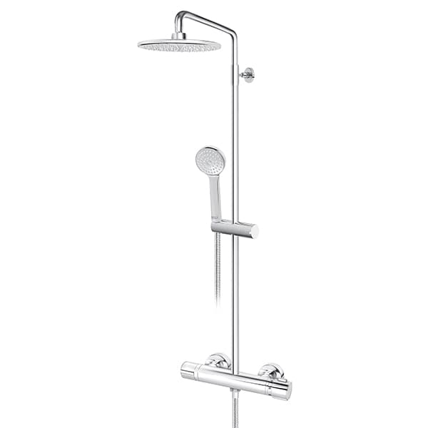 Termostatska baterija za tuš kadu ROSAN STOLZ THERMO sa usponskim tušem 220mm i izlivom 1T37251