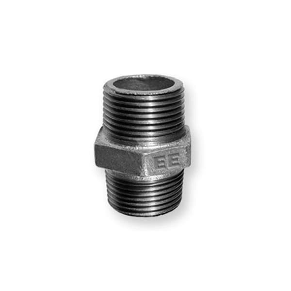 Dupli nipl hromirani 1/2" AQUARIUS debelozidni