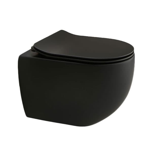 WC šolja AXA GLOMP konzolna rimless crna
