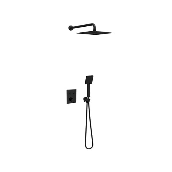 Termostatski set COPEN square matt black 1