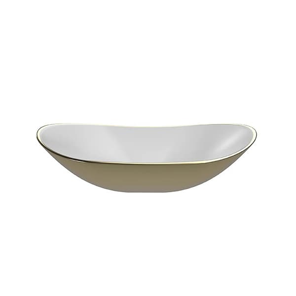 Lavabo COPEN nadgradni 615x360x155 zlatno beli C-15-200