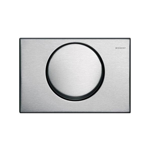 Tipka za vodokotlić GEBERIT Delta 10 inox antivandal 115.108.00.1