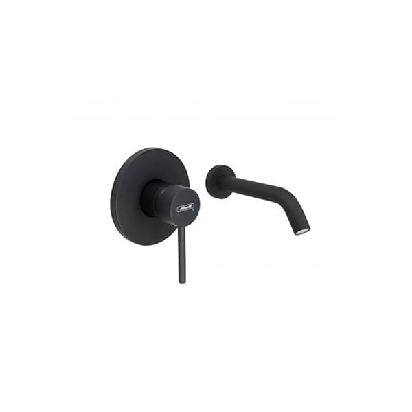 Ugradna baterija za lavabo MINOTTI TUBO DARK ELEGANCE sa izlivom 210mm