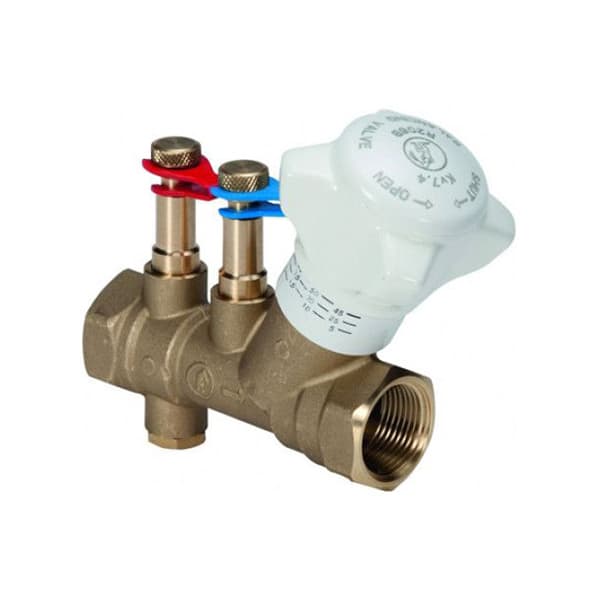 Ventil kosi regulacioni 6/4" GIACOMINI