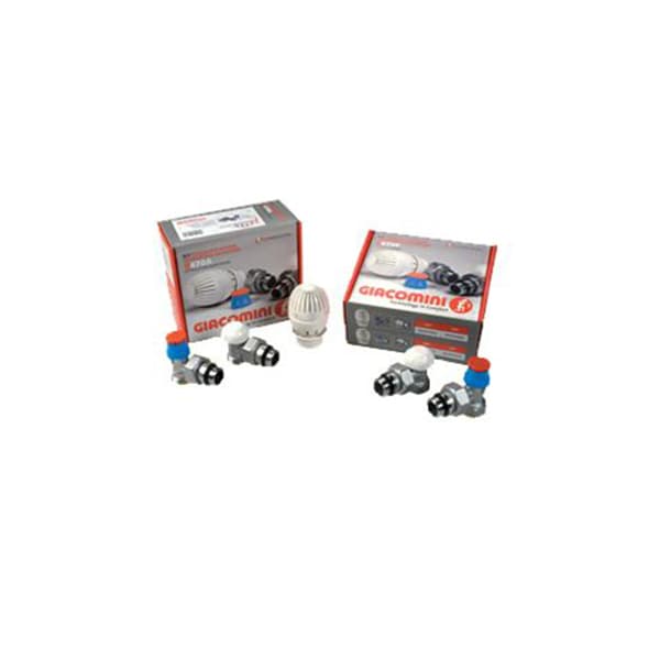 Termo set 1/2" prav GIACOMINI (ventil + termo glava + navijak)